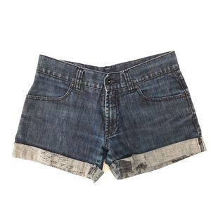 Levi's Andy Warhol Blue Jean Shorts for Women